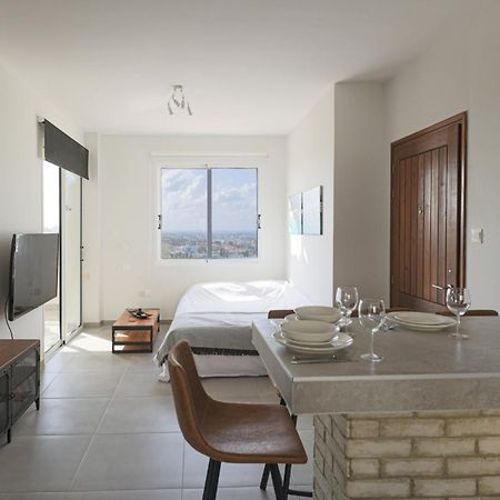 شقة Eden Blue-Horizon 1B, Paphos, Sea View, Pool Konia المظهر الخارجي الصورة