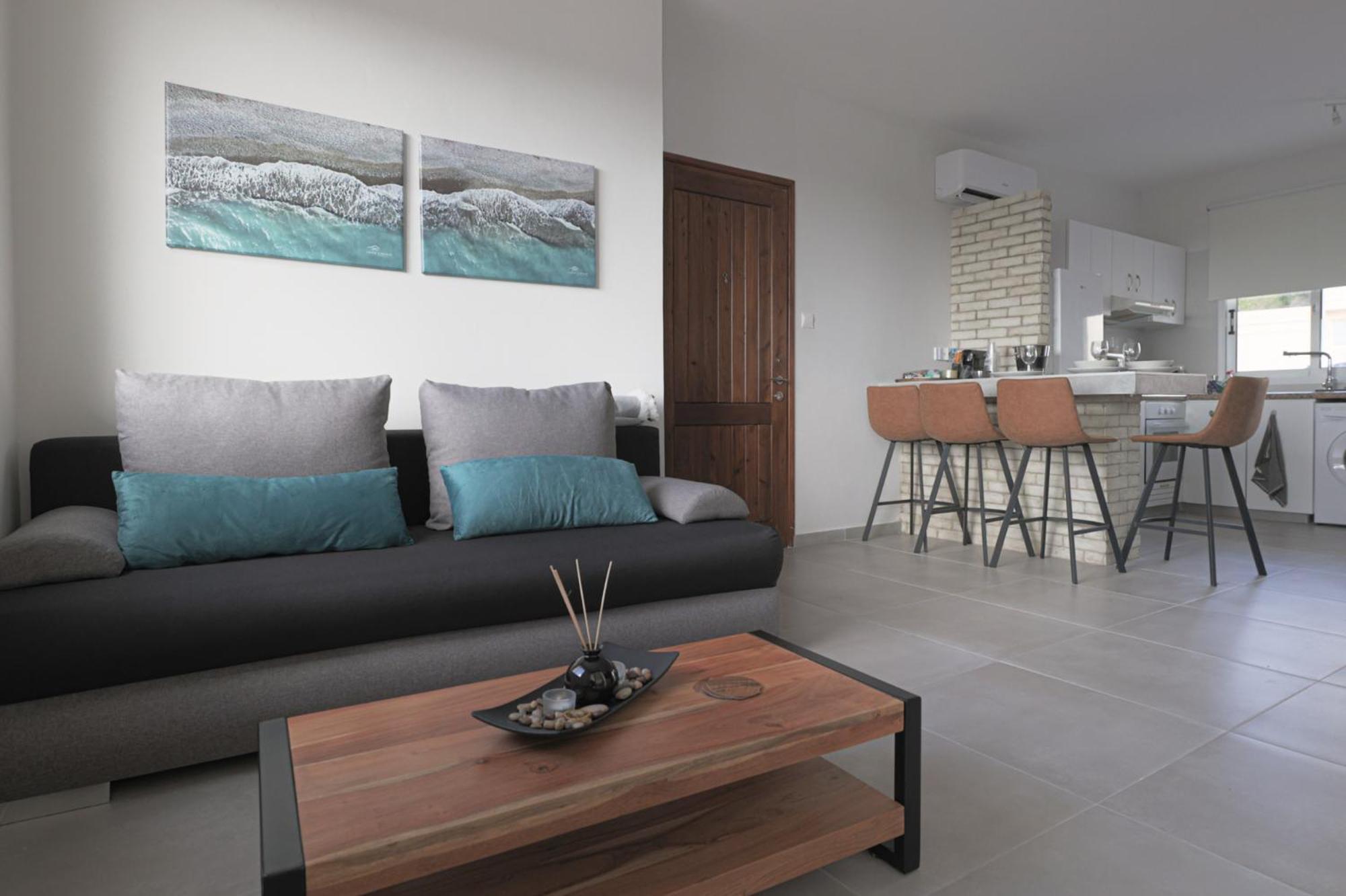 شقة Eden Blue-Horizon 1B, Paphos, Sea View, Pool Konia المظهر الخارجي الصورة