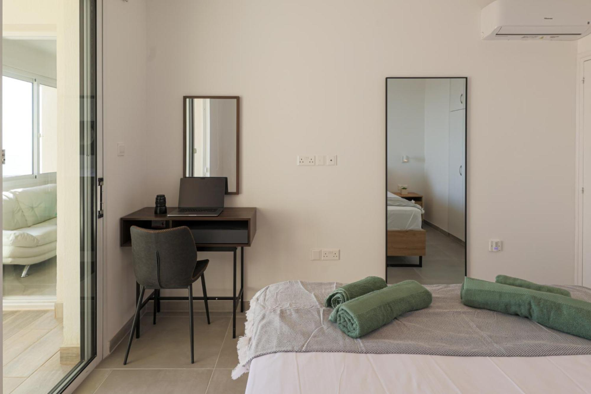 شقة Eden Blue-Horizon 1B, Paphos, Sea View, Pool Konia المظهر الخارجي الصورة