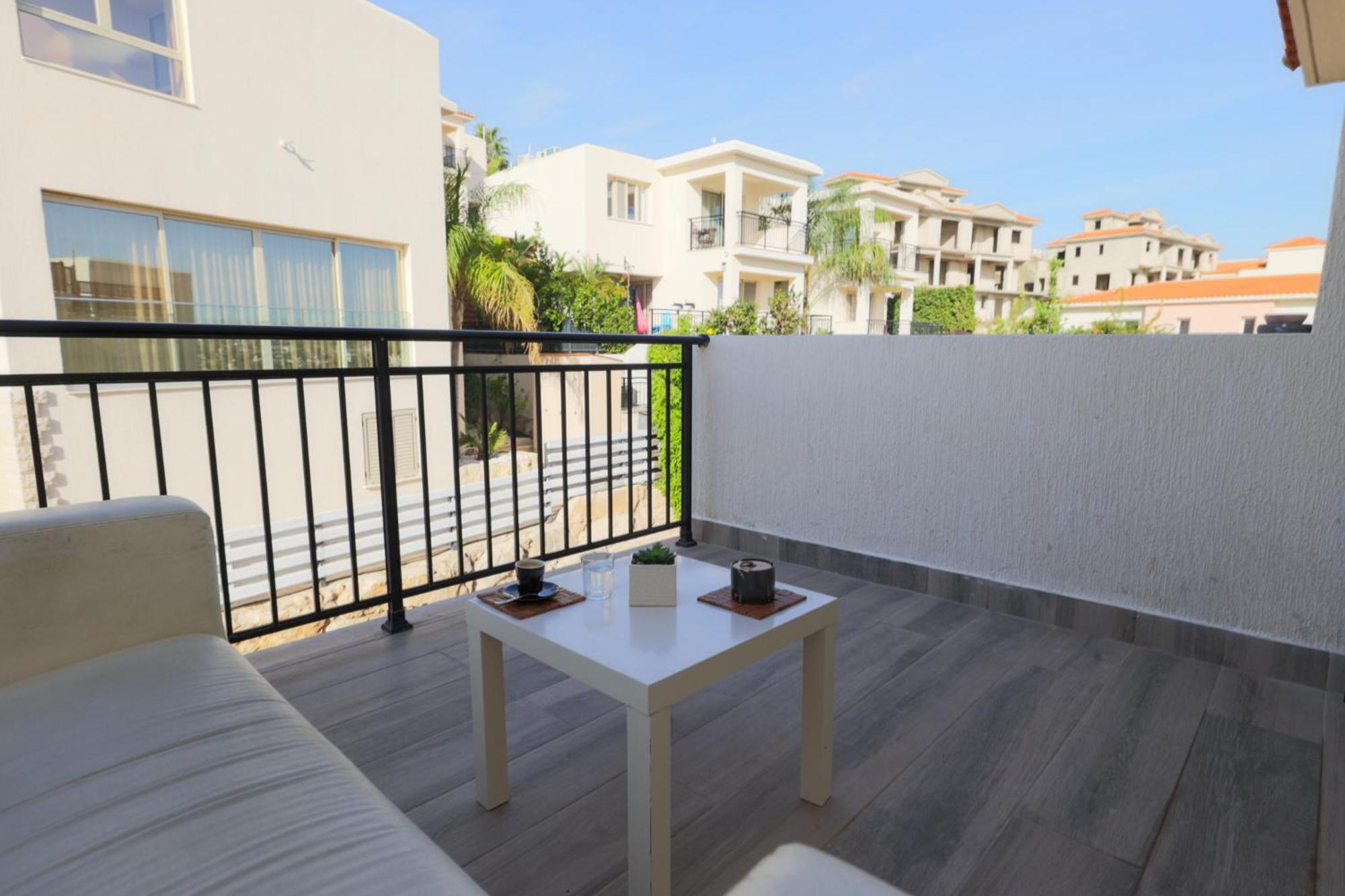شقة Eden Blue-Horizon 1B, Paphos, Sea View, Pool Konia المظهر الخارجي الصورة